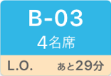 ハンディ アプリ L.O.残り30分未満