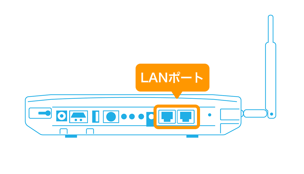19 BUFFALO Wi-Fi機器 LANポート